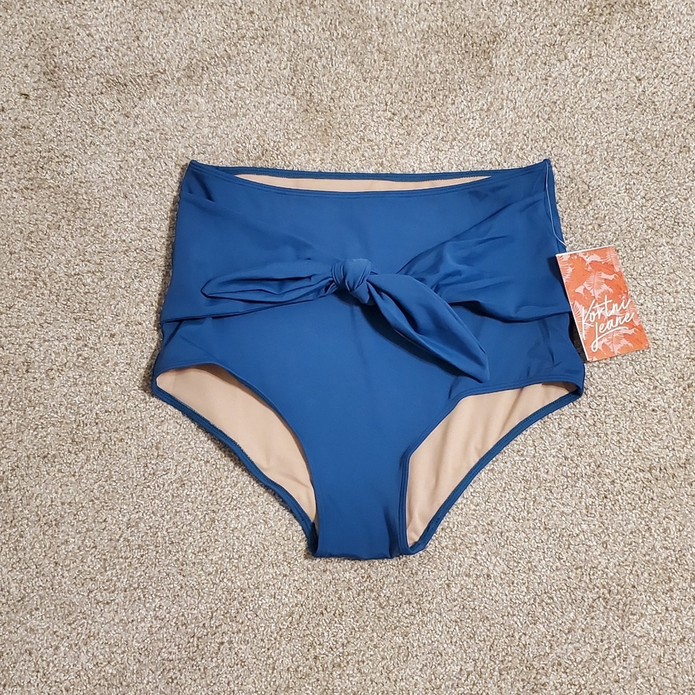 KJ Deep Lagoon Blue Tie Fronts